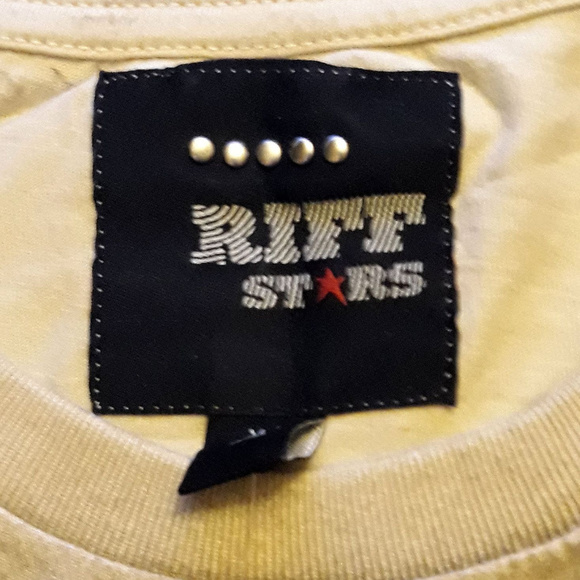 Rolling Stones 50 Years RIFF Stars rock Official cotton T-Shirt M NWT - Picture 3 of 5